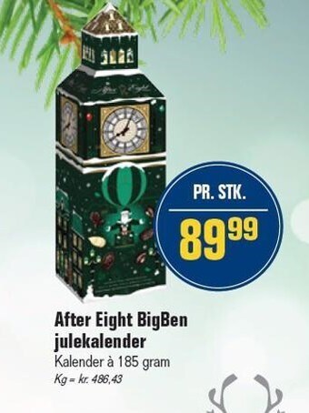 Otto Duborg After eight bigben julekalender tilbud