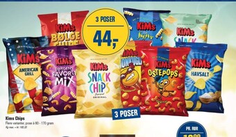 Otto Duborg Kims chips tilbud