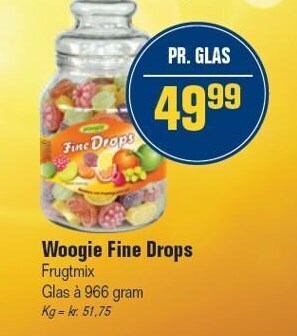 Otto Duborg Woogie fine drops tilbud