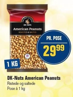 Otto Duborg Dk-nuts american peanuts tilbud
