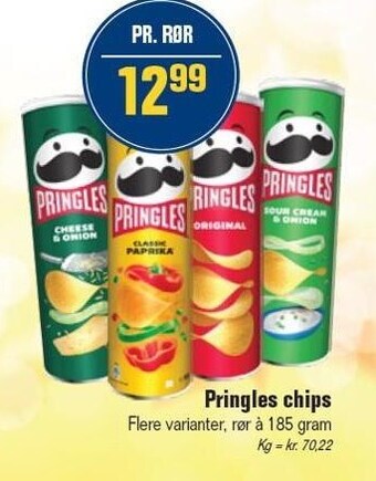 Otto Duborg Pringles chips tilbud