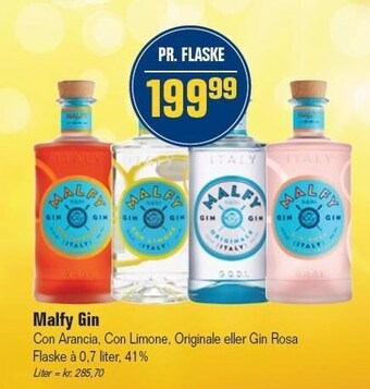Otto Duborg Malfy gin tilbud
