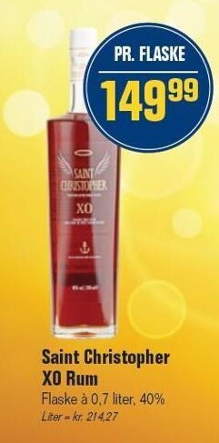 Saint christopher xo rum