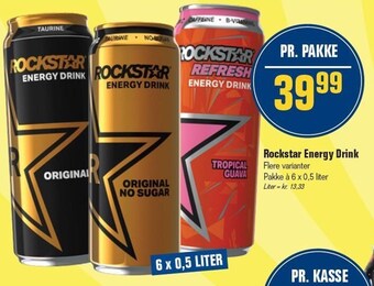 Rockstar energy drink
