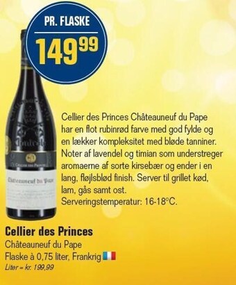 Otto Duborg Cellier des princes tilbud