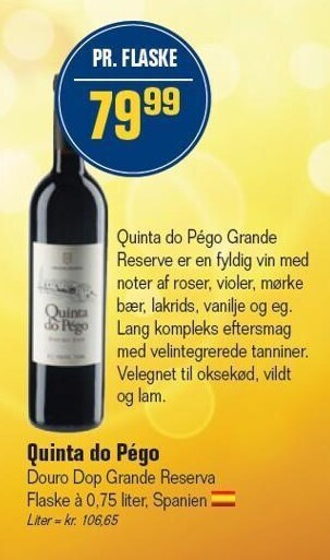 Otto Duborg Quinta do pégo tilbud