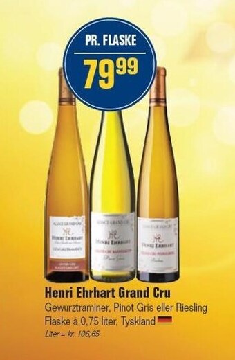 Henri ehrhart grand cru