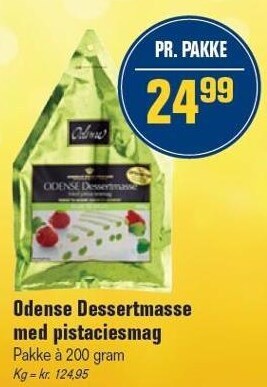 Otto Duborg Odense dessertmasse med pistaciesmag tilbud