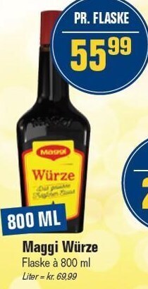 Otto Duborg Maggi würze tilbud