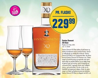 Santos dumont xo elixir