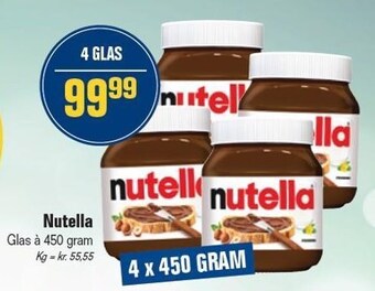 Otto Duborg Nutella tilbud