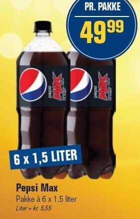 Otto Duborg Pepsi max tilbud