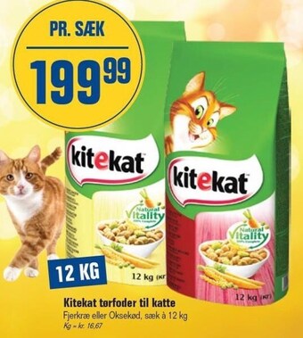 Otto Duborg Kitekat tørfoder til katte tilbud