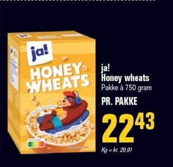 Ja! honey wheats