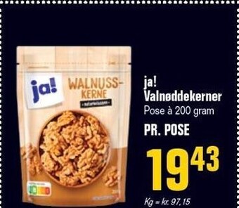 Otto Duborg Ja! valnøddekerner tilbud