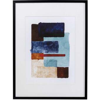 Box back blue galleri, 60x80cm