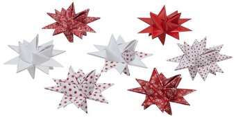 Harald Nyborg Stjernestrimler 48 stk. assorteret mønstre tilbud