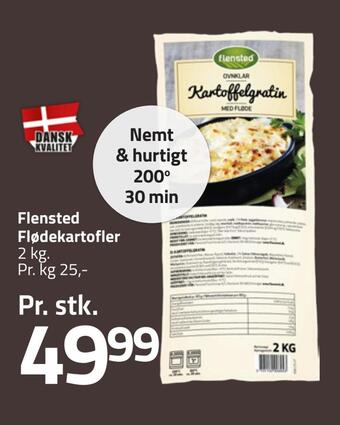 Fleggaard Flensted flødekartofler tilbud