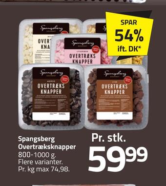 Fleggaard Spangsberg overtræksknapper tilbud