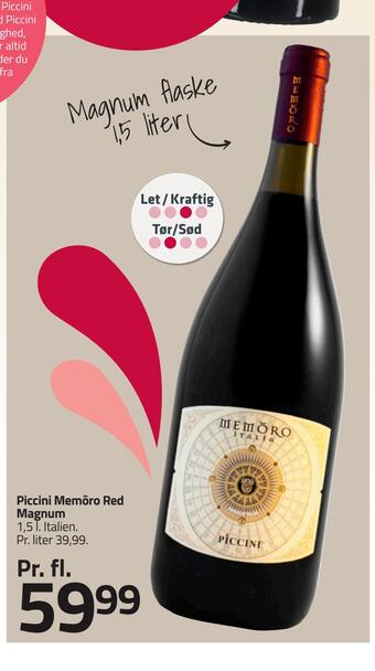 Piccini memõro red magnum