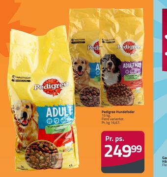 Fleggaard Pedigree hundefoder tilbud