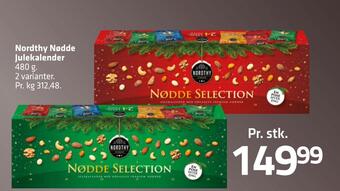 Fleggaard Nordthy nødde julekalender tilbud