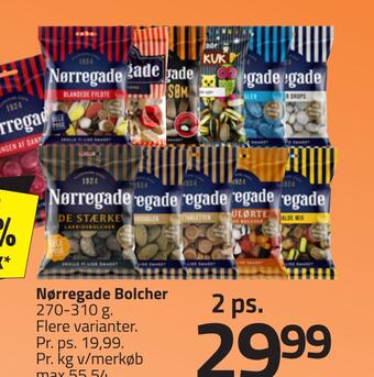 Fleggaard Nørregade bolcher tilbud