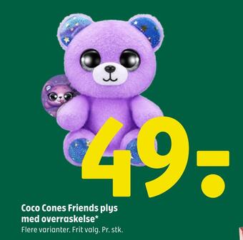 Coop 365 Coco cones friends plys med overraskelse tilbud