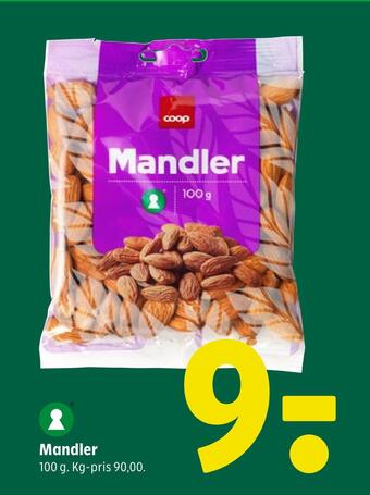 Coop 365 Mandler tilbud