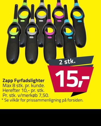 Fleggaard Zapp fyrfadslighter tilbud