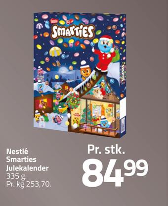Fleggaard Nestlé smarties julekalender tilbud