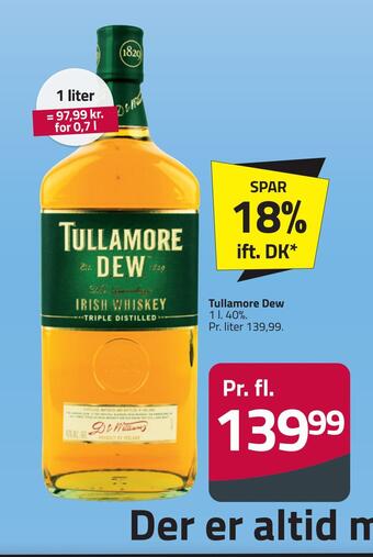 Fleggaard Tullamore dew tilbud