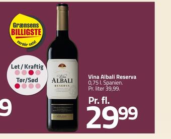Fleggaard Vina albali reserva tilbud