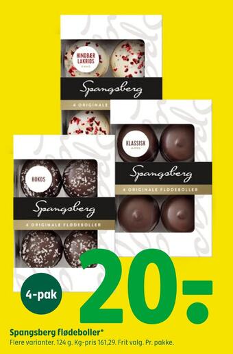 Coop 365 Spangsberg flødeboller tilbud