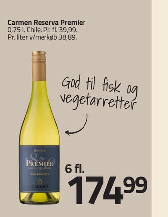 Fleggaard Carmen reserva premier tilbud