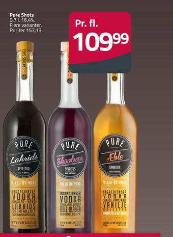 Fleggaard Pure shots tilbud