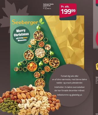 Fleggaard Seeberger nødde julekalender tilbud