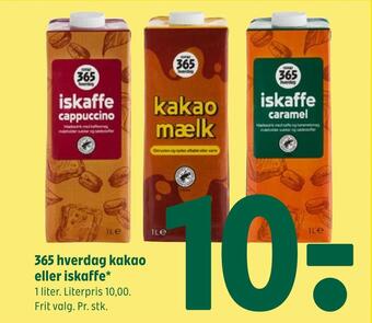 Coop 365 365 hverdag kakao eller iskaffe tilbud
