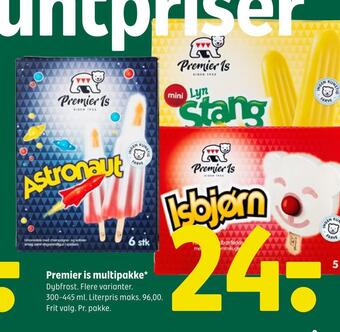 Coop 365 Premier is multipakke tilbud