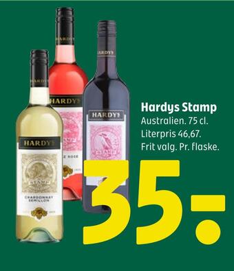 Coop 365 Hardys stamp tilbud