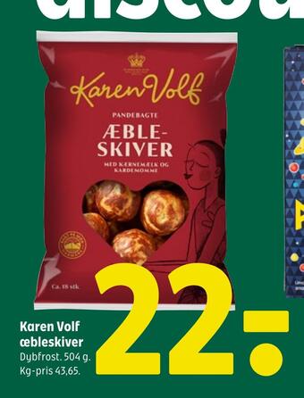 Karen volf æbleskiver
