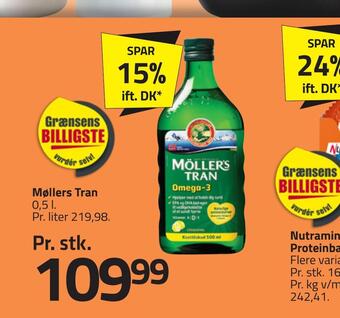 Fleggaard Møllers tran tilbud
