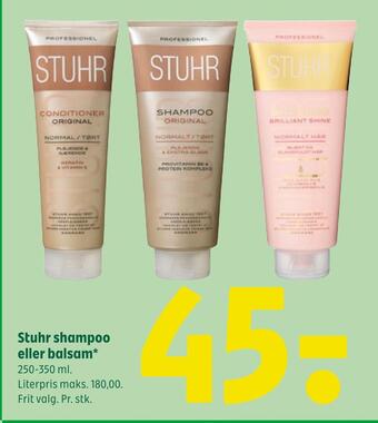 Coop 365 Stuhr shampoo eller balsam tilbud