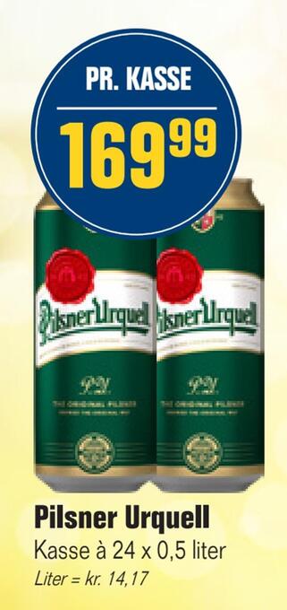 Otto Duborg Pilsner urquell tilbud