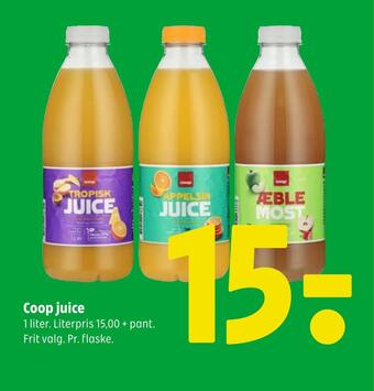 Coop 365 Coop juice tilbud