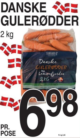 ABC Lavpris DANSKE GULERØDDER tilbud