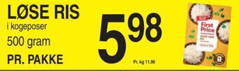 ABC Lavpris LØSE RIS tilbud