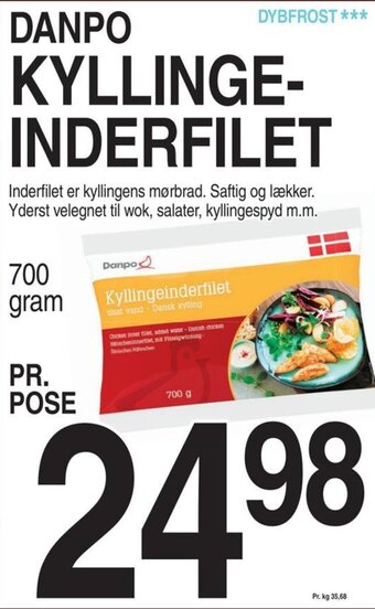 ABC Lavpris DANPO KYLLINGE-INDERFILET tilbud