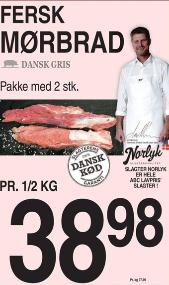 ABC Lavpris FERSK MØRBRAD tilbud