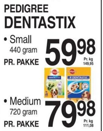 PEDIGREE DENTASTIX